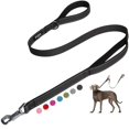 thumbnail image 1 of Correa para perro Fida Heavy Duty de 150 cm con 2 asas acolchadas, color negro, 1 of 6