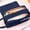 Blue, variant on PoyoKee Pencil Case, Solid Color 3 Tier Flip Top Pencil Pouch, Handle Style Large Capacity Classroom Must Haves Cute Stuff, Desk Organizer - Orange