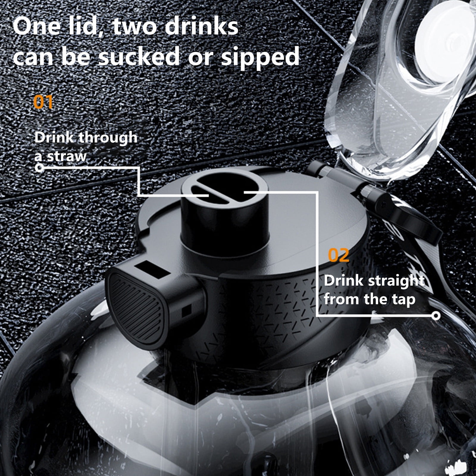 1 Gallon Water Bottle with Flip-Top Lid, Leak-Proof - Walmart.ca