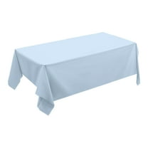 Rectangle Table Cloth, 54x72 Inch, Waterproof Wipeable Tablecloths Protector, Oil Spill Proof Plastic Table Cover for Dining, Picnic, Camping, Outdoor