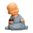 thumbnail image 2 of Small Decoration Zen Monk Home Decoration Living Room Tea Table Doll Doll Cure Department Decompression, 2 of 7