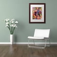 thumbnail image 3 of Trademark Fine Art "Thugs" Canvas Art by Josh Byer, White Matte, Wood Frame, 3 of 4