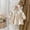Orange, variante sur Robe de Fête pour Filles pour Enfants Élégante à Fleurs d'Automne avec Manches à Volants pour le Jeu Quotidien à l'École et Convient de 6 Mois à 4 Ans