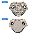 thumbnail image 5 of Pet Winter Coat Snow Zipper Clothing Cold Weather Dog Vest Warm Puppy Coat Summer Elements Sticker, 5 of 8