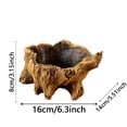 thumbnail image 2 of Outdor Modern Ceramic With Hole For Indoor Decorative Succulent Container, 2 of 3