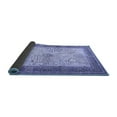 thumbnail image 2 of Ahgly Company Indoor Square Persian Blue Traditional Area Rugs, 3' Square, 2 of 4