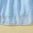 thumbnail image 6 of 12 Months Baby Girls Clothes 24 Months Toddler Girls Dress Summer Sleeveless Dress Cute Bowknot Strap Dress Blue, 6 of 6
