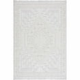 thumbnail image 2 of Hauteloom Alya Living Room, Bedroom Area Rug - Bohemian, Transitional - High Pile - White - 5'3" x 7'3", 2 of 6