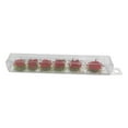 thumbnail image 4 of TISHITA DIY Miniature Flower Cluster Railway Artificial Grass Diorama Layout Grass Model Red, 4 of 8