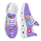 thumbnail image 1 of Zapatillas deportivas de malla resistentes al desgaste con plataforma y estampado médico de enfermera para mujer, cómodas zapatillas de tenis para enfermera., 1 of 6