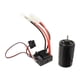 thumbnail image 1 of Combo ESC de Motor RC Motor Cepillado 550 con ESC Cepillado de 60A para Camión Tractor Tamiya Drag Head 1/14 1/10 Coche de Escalada Todoterreno ANGGREK  Otros, 1 of 8