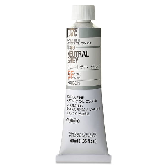 Holbein Artists' Oil Color, 40ml, Neutral Gray