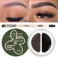 thumbnail image 2 of Crema Natural para cejas a prueba de agua, pigmentos de tinte de cejas de larga duración, Gel con cepillo, negro, marrón, potenciadores de estilo de cejas, maquillaje Gao Jinjia LED, 2 of 2