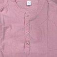 thumbnail image 3 of Men'S Cotton Linen Henley T-Shirt Button Down Long Sleeve Casual Shirts Lightweight Breathable Beach Sweatshirt, 3 of 4