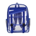 thumbnail image 2 of MMJ Transparent Jelly Backpack PVC Clear Cartoon Bag Lightweight Large Capacity for Travel 12.20x16.93x5.91in, 2 of 6