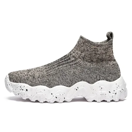 

Men‘s High-top Mesh Breathable Slip-on Shoes