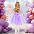 thumbnail image 7 of CAIVO Toddler Kids Girls Halloween Hallowmas Historical LED Light Tulle Dress Princess Hairband Outfits Breathable Child Daily Wear, 7 of 7