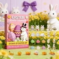 thumbnail image 4 of Easter Advent Calendar 2026, 24 Days Easter Countdown Calendar with Bunny & Carrot Ornaments, Countdown Surprise Gifts for Family Friends, 4 of 6