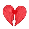thumbnail image 4 of de Corazón de Ángel de Hada de con Correas Ajustables Suave Adecuadas para Fiesta Disfraces Desfile Fotografía rojo, 4 of 9