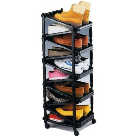 A Shoe Rack Shoe Organizer Go Vertical Save Space Foldable On