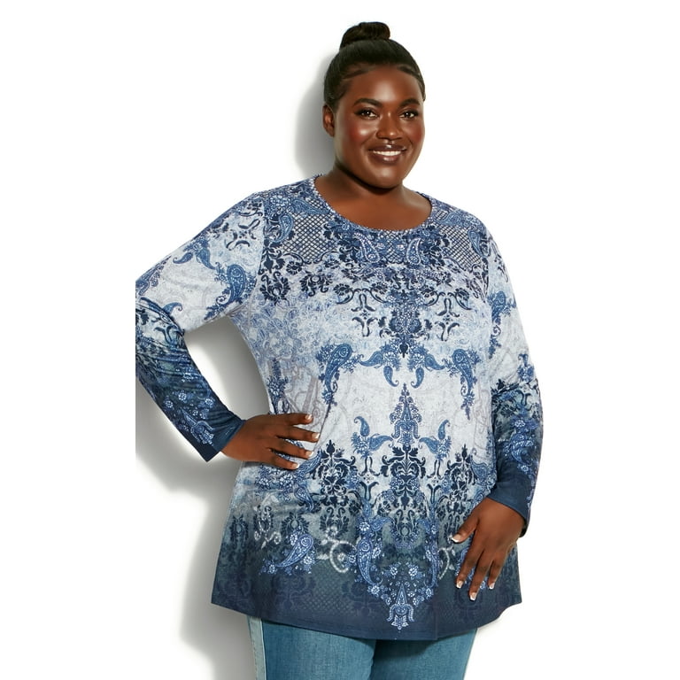 Avenue plus sale size tops