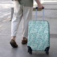 thumbnail image 3 of Pioneer Flower Floral Print Pattern Luggage Cover Fashion Suitcase Cover Baggage Covers Fit 25-28 Inch Luggage (Go Travel), 3 of 5