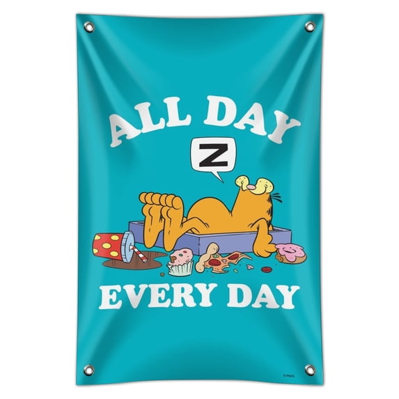 Garfield All Day Every Day Home Business Office Sign