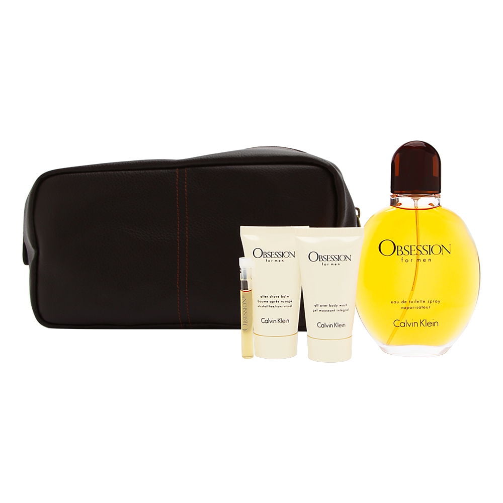 Calvin Klein Obsession by Calvin Klein for Men 6 Piece Set Includes