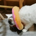 thumbnail image 4 of Adjustable Cat Recovery Collar Cone Soft, Donut Cat Cat E-Collar Cones Elizabethan Collar After Surgery for Kittens, 4 of 9
