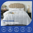 Downcool Full/Queen Comforter, All Season, Down Alternative Duvet