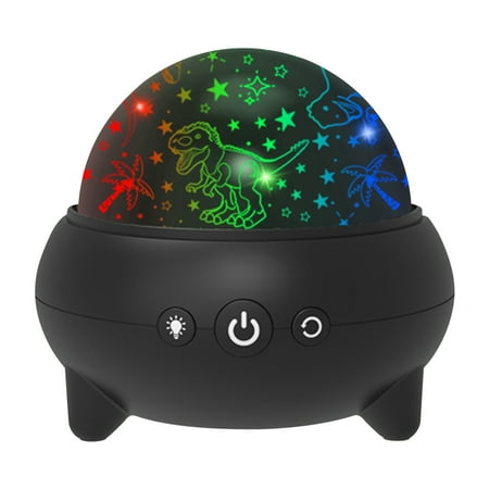 

Dinosaur Projector Desk Lamp USB Plug-in Or Battery LED Party Wedding Decoration