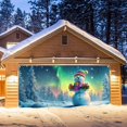 thumbnail image 4 of Riforla Holiday Cheer Garage Festive Christmas Banner with Bright Colors Festive Design Perfect for Auto Enthusiasts Home Garages Easy Hanging Durable Material Flags Banners Accessories F, 4 of 4