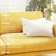 Looms & Linens Lumbar Boudoir Pillow Inserts Sham Pillow Stuffing Soft