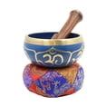 thumbnail image 1 of DharmaObjects Bol/coussin Chantant Tibétain Relaxant (Bleu), 1 of 4