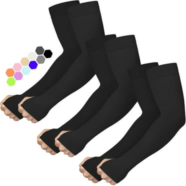 Arm Sleeves for Men Women Upf 50 Compression Arm Sleeve for UV Blocking Protection