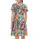 thumbnail image 1 of Easygdp Cute Nautical para Vestido Transpirable de Mujer, Vestido Suelto de Manga Corta con Pliegues y Bolsillos para el Verano, 1 of 6