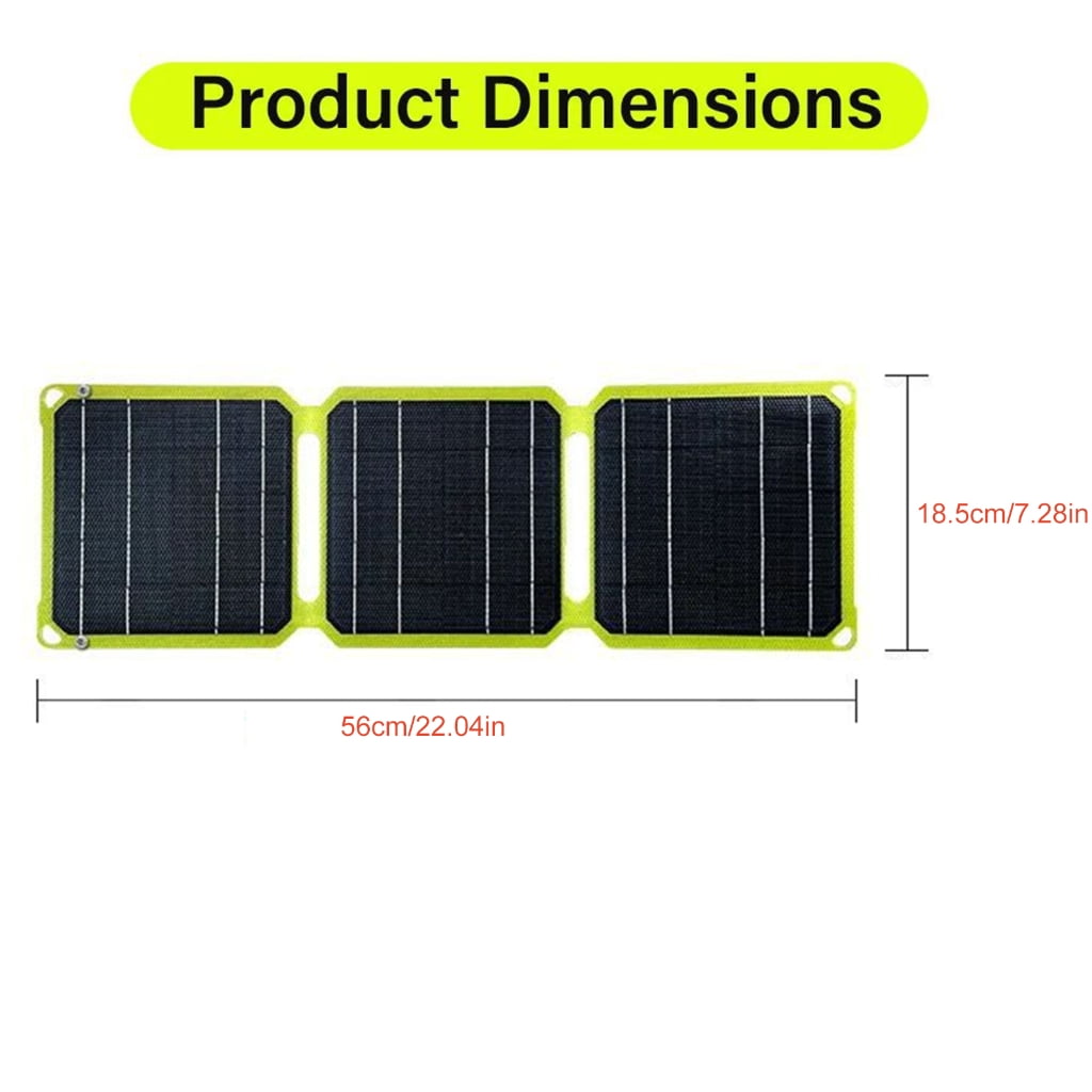Sturdy 5V Foldable Solars Panel ETFE Materials for Outdoor Casual Use