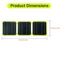 thumbnail image 5 of High Efficiency 5V ETFE Foldable Solars Panel with USB and Outputs Portable Accessory for Camping and Backpacking, 5 of 8