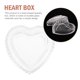 thumbnail image 2 of Caja de regalo del corazón Caja de San Valentín caja de joyería de cristal Caja de mano en forma de corazón, 2 of 7