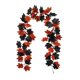 thumbnail image 2 of Vid negra artificial para decoración de Halloween, de flores negra colgante para decoraciones de pared para hogar, telón de , Ratán Ratán Soledad  Guirnalda de flores, 2 of 7