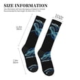 thumbnail image 4 of Pofeuu Ocean Turtle Print Compression Socks for Women & Men Circulation - Best Support for Nurses,Running,Athletic,Sports, 4 of 7