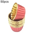 thumbnail image 7 of NIBOLOG 50Pcs Disposable Baking Cupcake Cake Liner Wrappers Cup Muffin Dessert Holder, 7 of 7