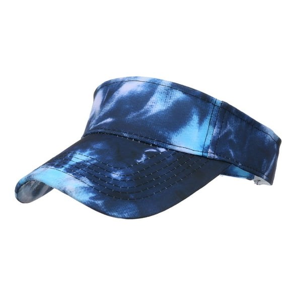 TELOLY Fashion Women Men Gradient Beach Adjustable Baseball Cap Hip Hop Hat Sun Hat Privacy Visor Reflective Visor Caps for Women Girl Visor Hat