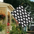 thumbnail image 3 of Black Halloween White Ghosts Fall Garden Flags 28"x40" Double Side,Small Yard Flags for Outside,Outdoor Fall Decor,Autumn Funny Garden Flag Yard Decoration, 3 of 5