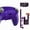 Rubberized Galactic Purple, variant on eXtremeRate RISE4 Plus MAX Back Paddles Kit with Clicky Trigger Stops & Rubberized Grip for PS5 Controller BDM-030 040 050, Black Remappable Back Buttons Kit for PS5 Controller - White Black