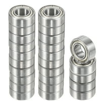 25 Pack R188ZZ Deep Groove Ball Bearings 1/4" ID x 1/2" OD x 3/16" Height ABEC1