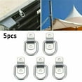 thumbnail image 1 of 5Pcs Audew D Rings Hook Tie Down Ring Load Anchor Trailer Forged Lashing Truck, 1 of 7