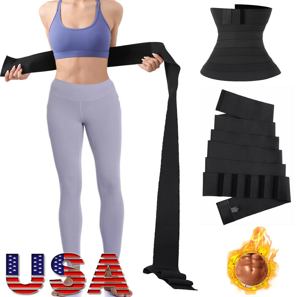 Lilvigor Snatch Me Up Wrap Bandage Waist Trainer to Tighten Your