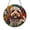 Acrylic 3.5 Inch, variant on Pet Portrait Stained Glass Suncatcher – Personalized Decorative Window Art