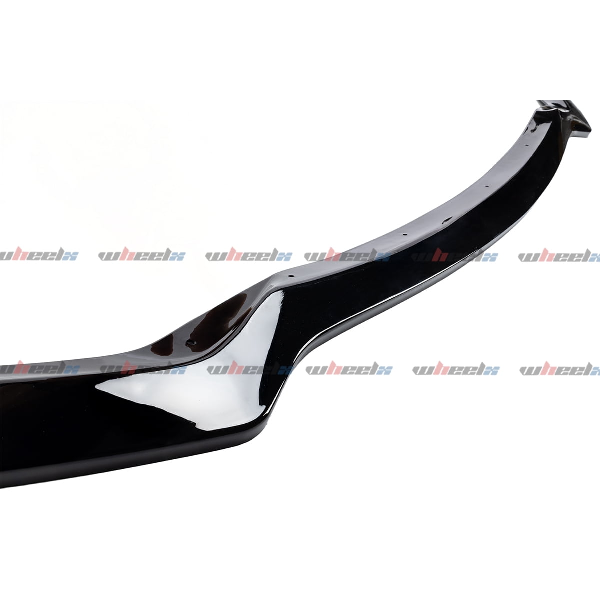 Front Lip Compatible with 2018-2024 Infiniti Q50 Sport, JDM Bumper Air Dam Lower Chin Splitter Protection Body Kit Fits for 2018 2019 2020 2021 2022 2023 2024 (Gloss Black)